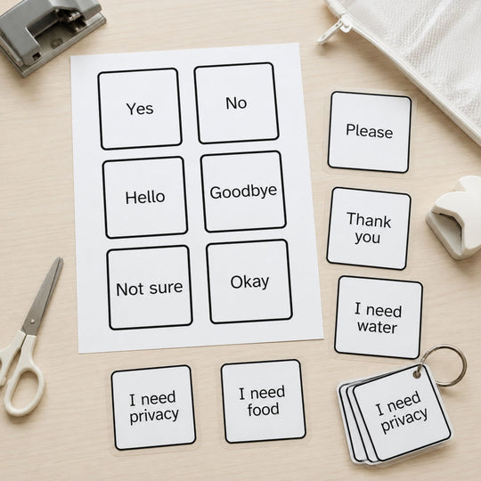 Visual Communication Cards Printable - KY designX