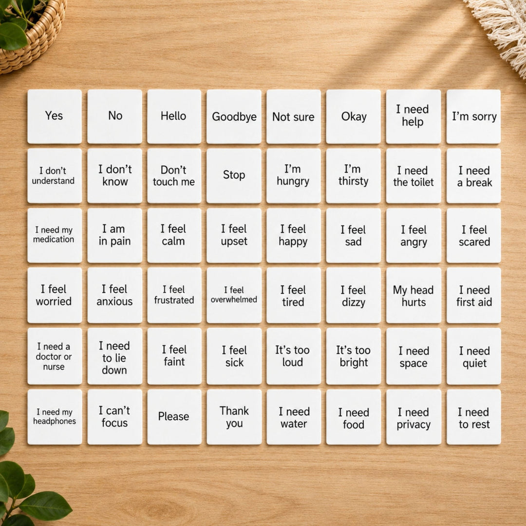 Visual Communication Cards Printable - KY designX