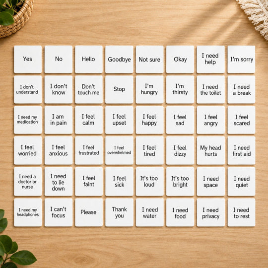 Visual Communication Cards Printable - KY designX