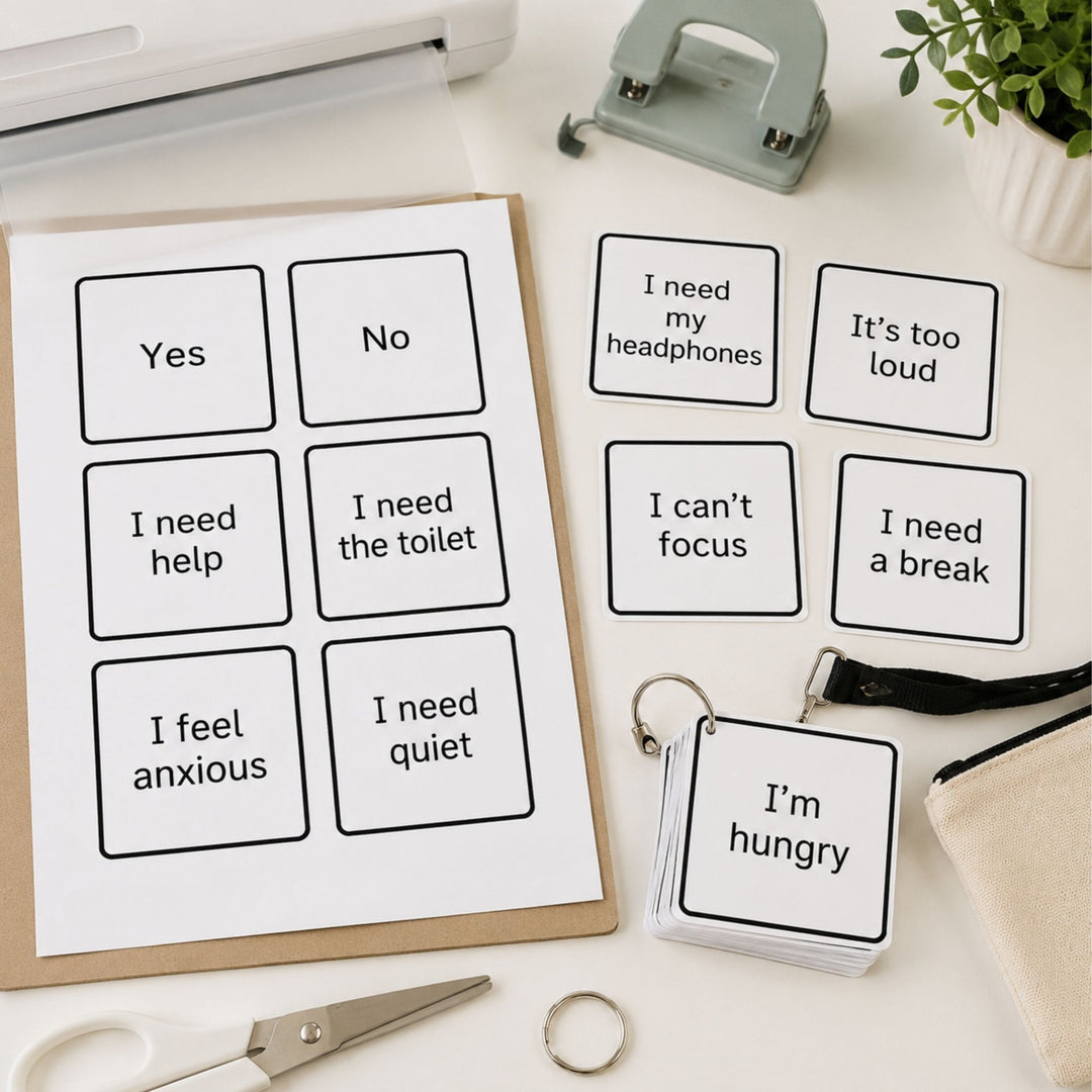 Visual Communication Cards Printable - KY designX