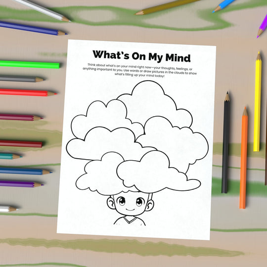 What's on my mind activity for emotional awareness - KY designX