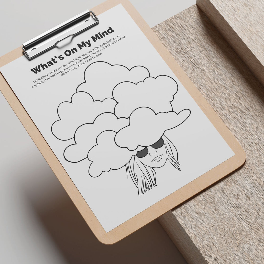 What's on my mind activity for emotional awareness - KY designX