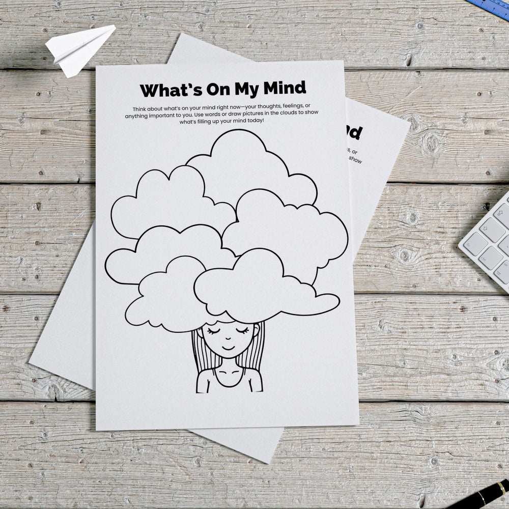 What's on my mind activity for emotional awareness - KY designX