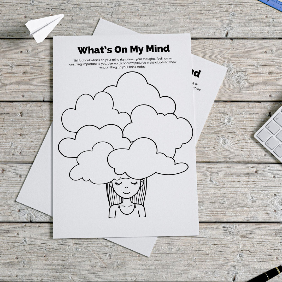 What's on my mind activity for emotional awareness - KY designX