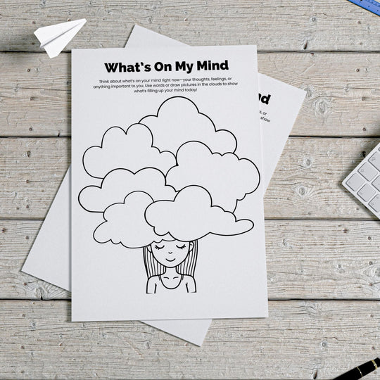What's on my mind activity for emotional awareness - KY designX