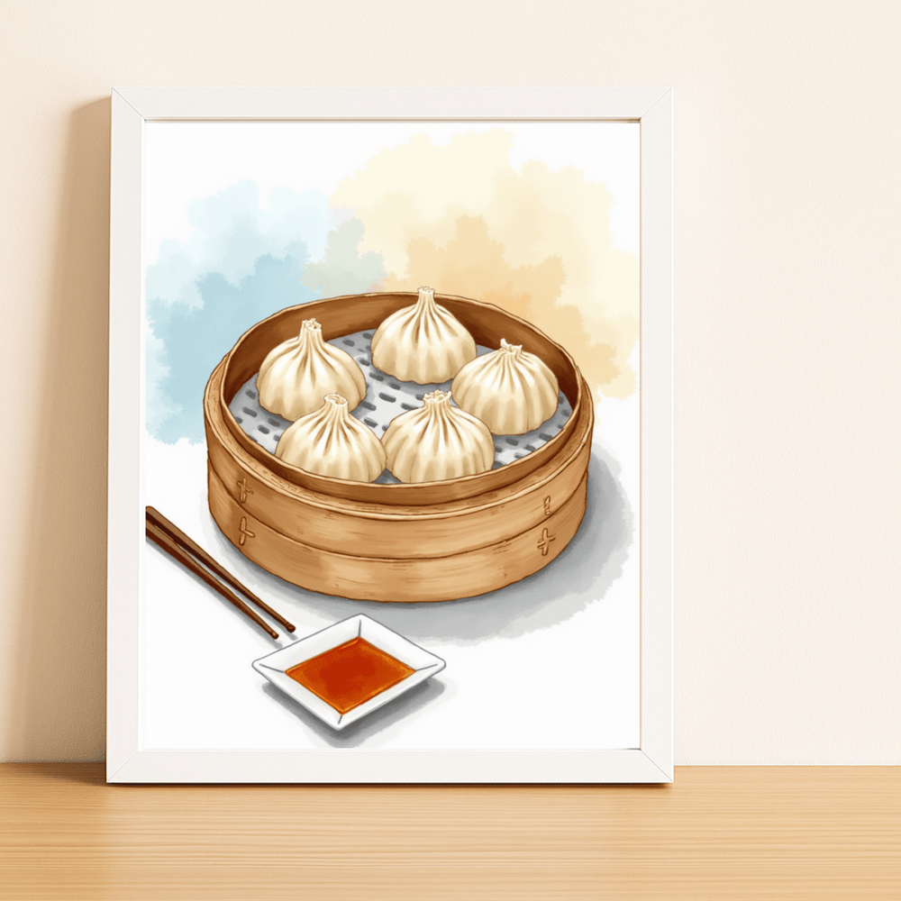 Xiao Long Bao Dumpling Printable wall decor - KY designX
