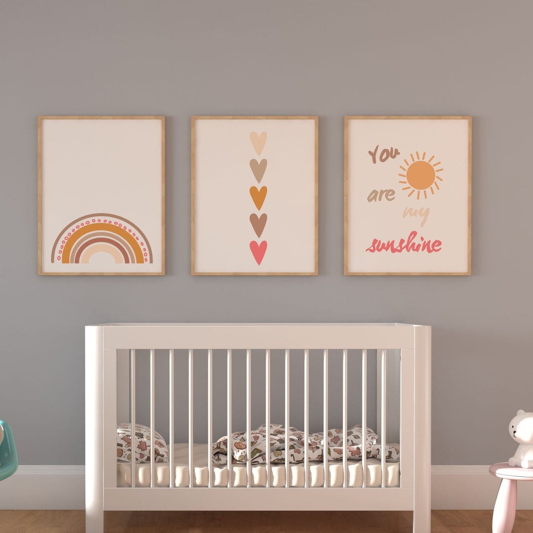 You are my sunshine Boho printable wall art - KY designX